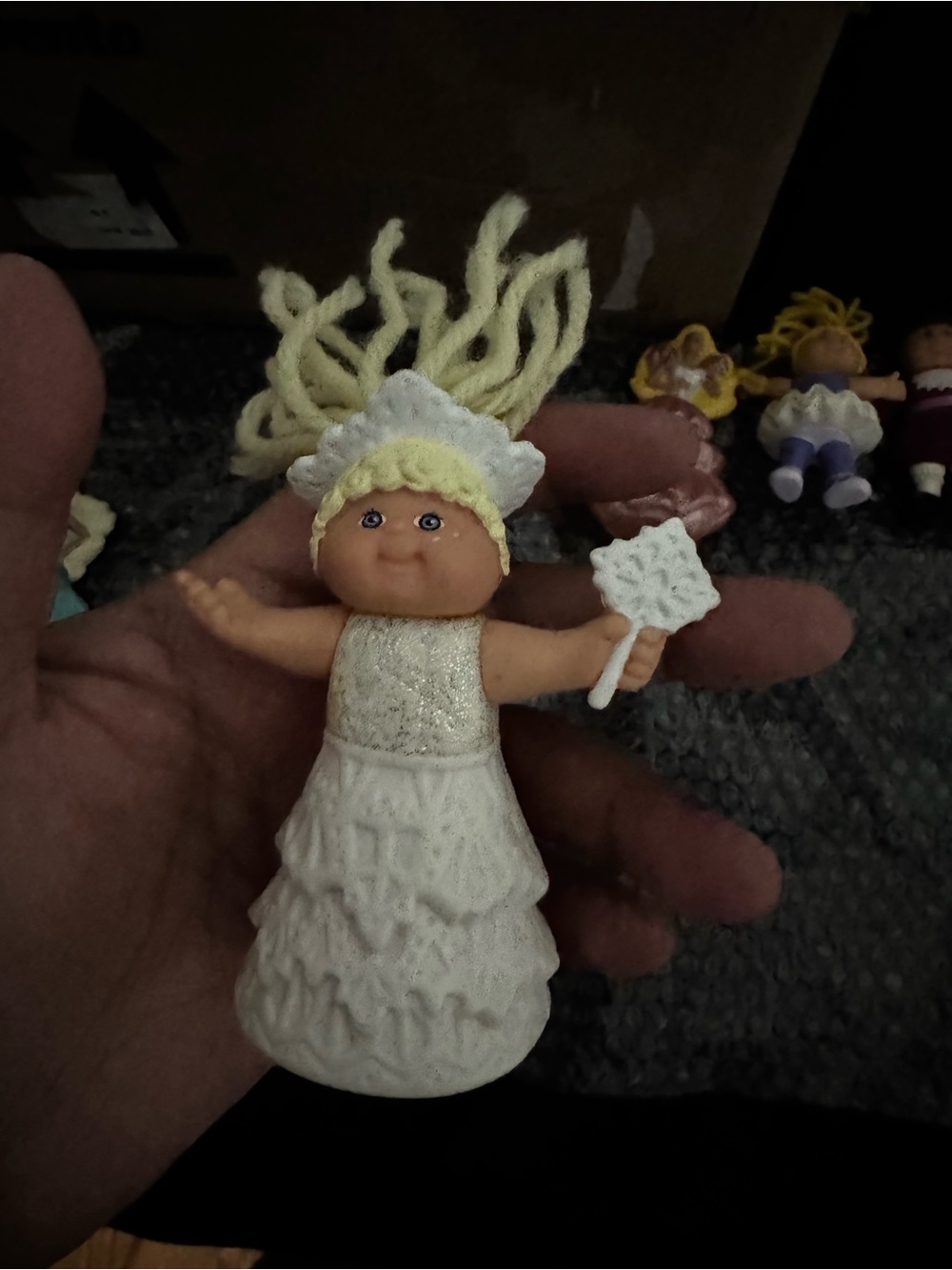 White Fairy Doll with Yellow Hair - Kids Toys